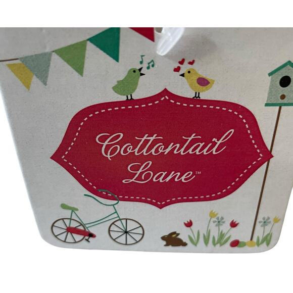 Colorful Easter Eggs Beaded Accent Pillow 12x16 Cottontail Lane Decor NEW - Picture 9 of 13